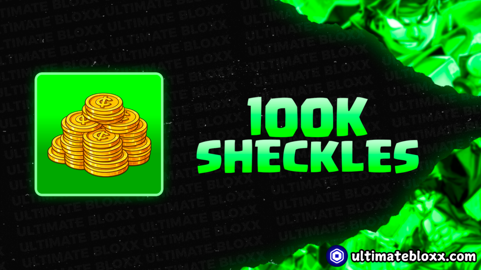 100K SHECKLES - GAMEPASS
