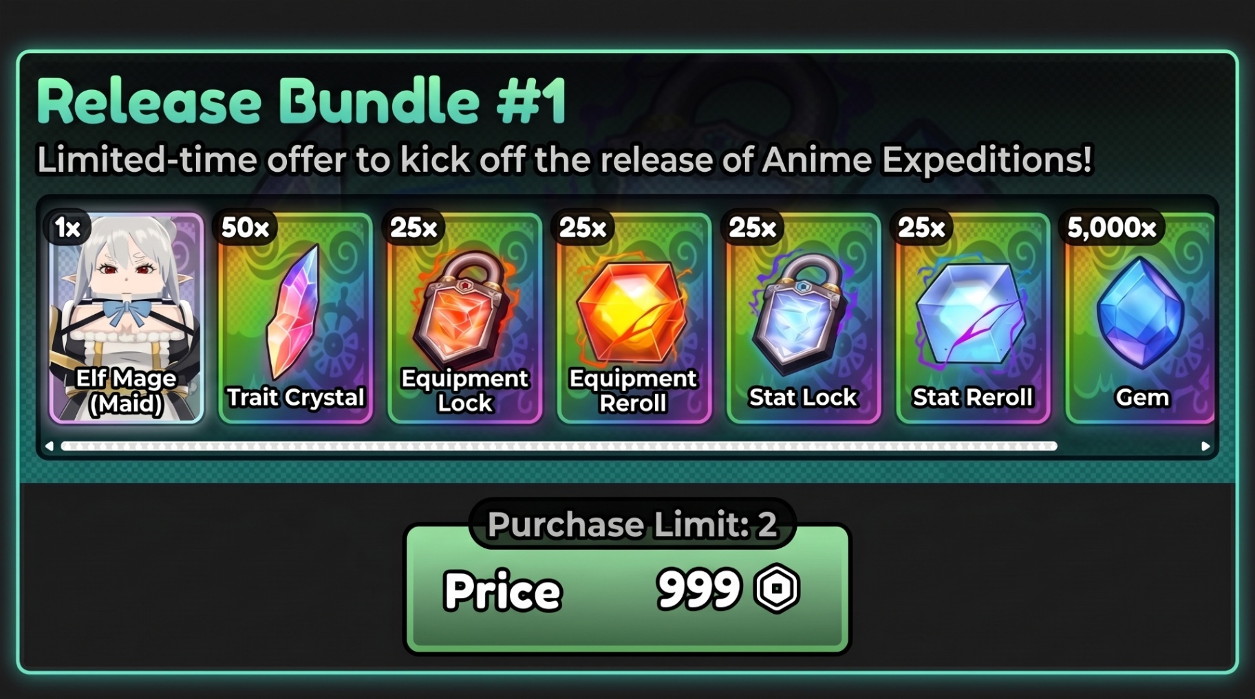 Bundle #1 [ 999 ROBUX ]