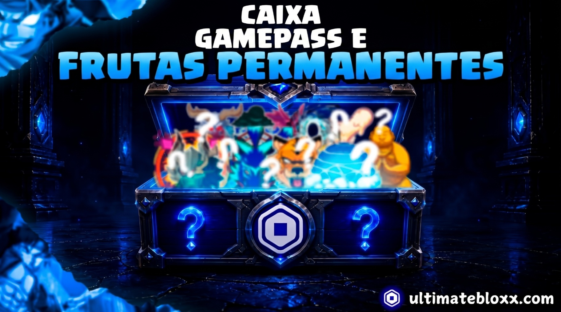 Caixa de Gamepass e Frutas Permanentes