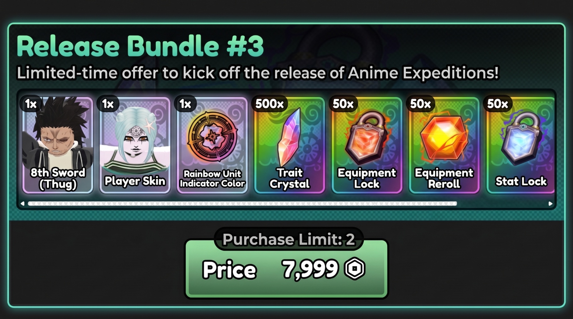 Bundle #3 [ 7999 ROBUX ]