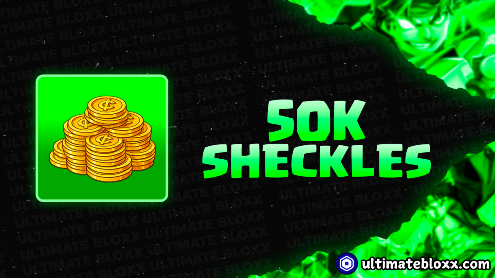 50K SHECKLES - GAMEPASS