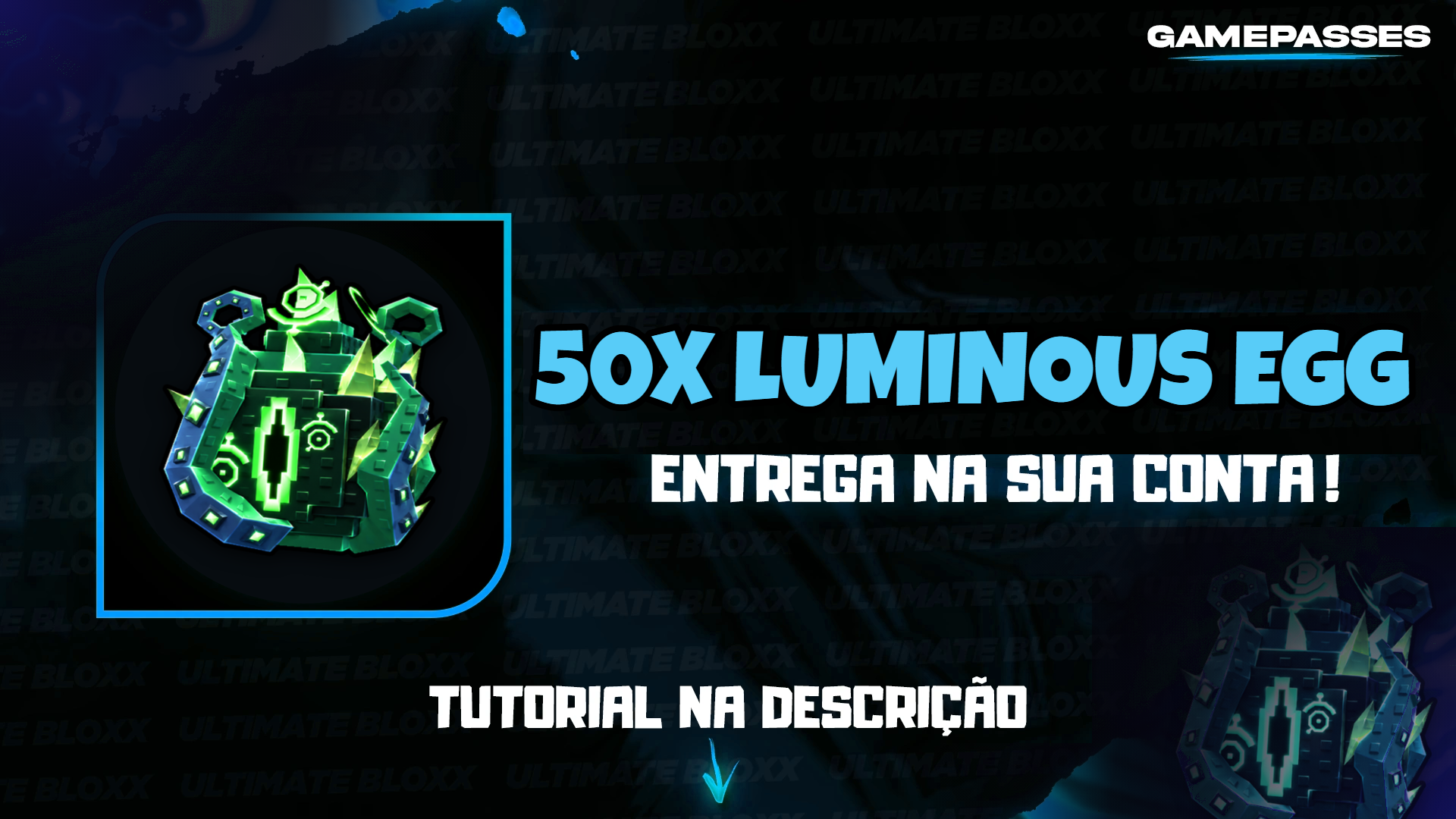 50X LUMINOUS EGG [ 1959 ROBUX ]