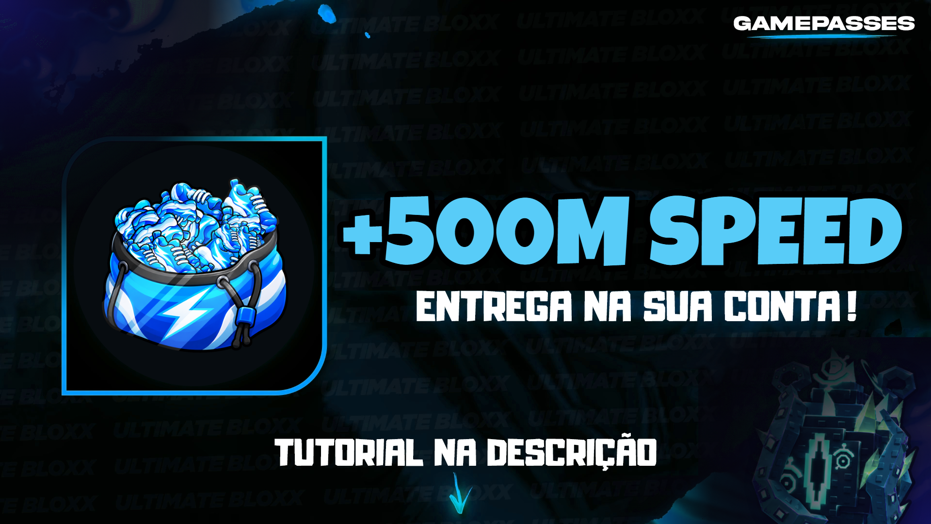 +500M SPEED [ 1999 ROBUX ]