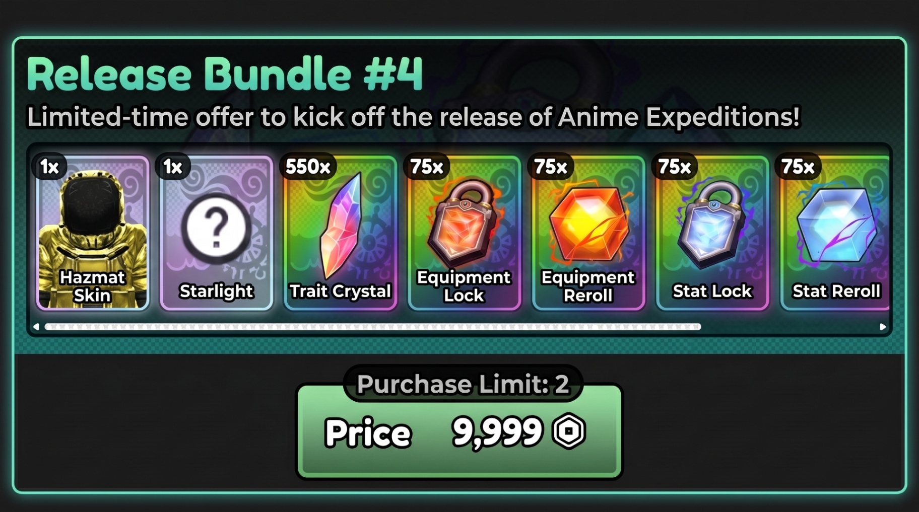 Bundle #4 [ 9999 ROBUX ]