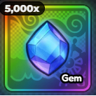 5.000 Gemas [ 799 ROBUX ]